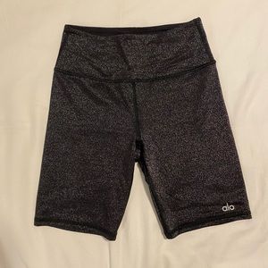 Alo Yoga Glitter Bike Short